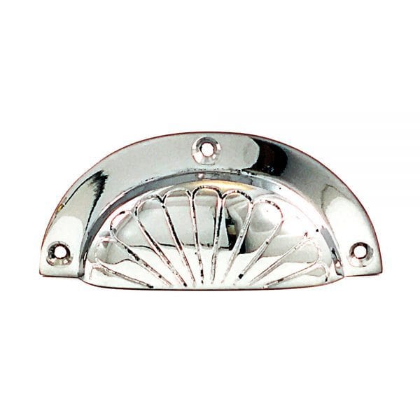 High-Impact Opening Statements: Beautify Your Cabinetry With Stylish Knobs, Pulls and Handles - All - Cabinetry cup-detailed-pull-silver-cabinet-600x600