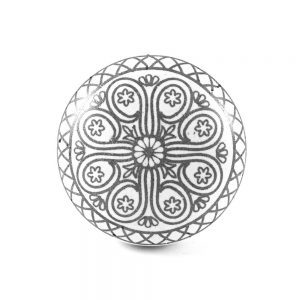 Round Mandala Design Knob