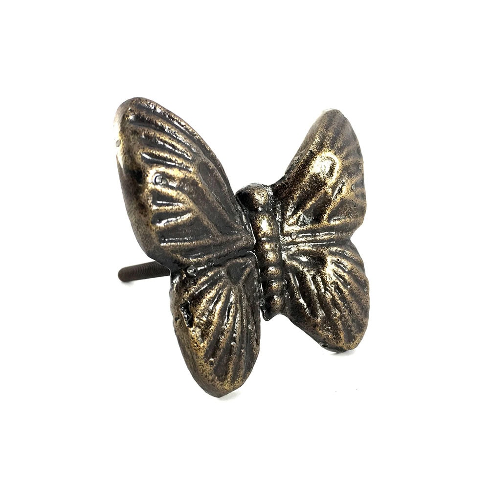 Antique Gold Butterfly Knob Shop Cabinet Knobs And Kitchen Knobs