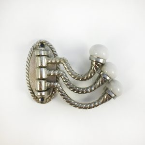 Silver Trio Swivel Wall Hook Silver Trio Swivel Wall Hook