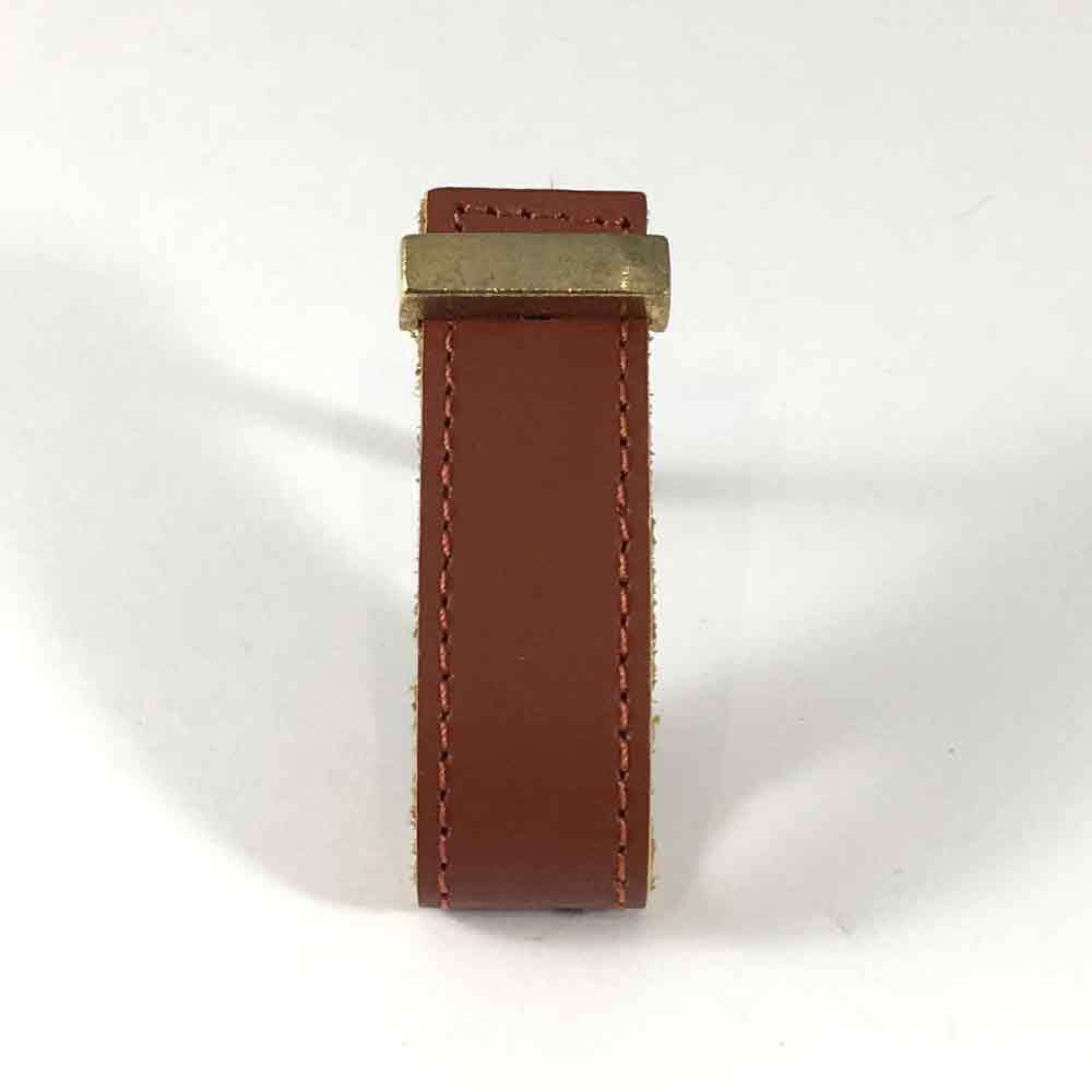 Brown - Faux Leather Drawer Pull - Shop for Cabinet Hardware