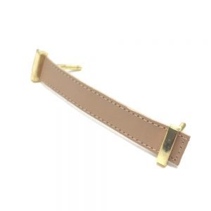 Beige – Faux Leather Handle Beige – Faux Leather Handle