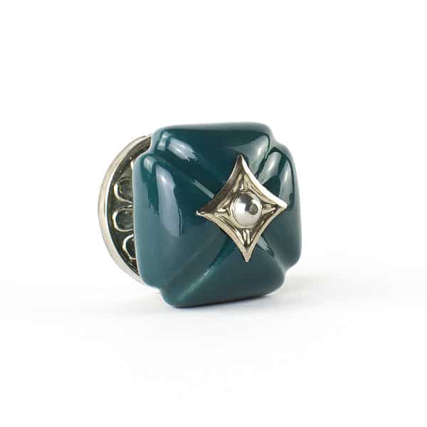 Emerald Vintage Inspired Ceramic Knob - Emerald Vintage Inspired Ceramic Knob