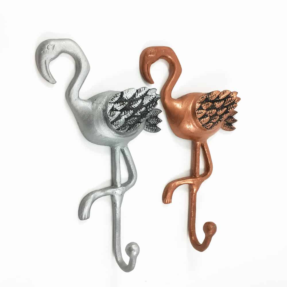 Copper Flamingo Wall  Hook  Wall  Decor  and Hardware 