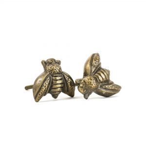 Antique Gold Honeybee Knob