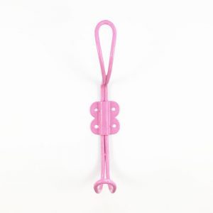 Flamingo Pink Iron Wall Hook Flamingo Pink Iron Wall Hook