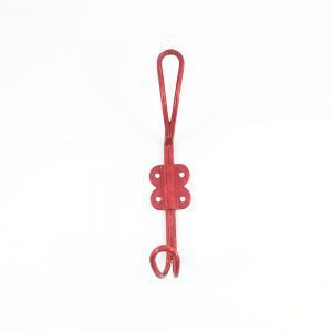 Red Iron Wall Hook