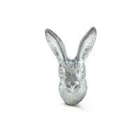 iron rabbits silver and gold 2 1