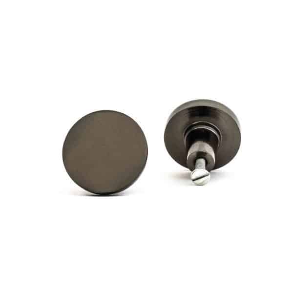 Charcoal Circle Iron Knob - Charcoal Circle Iron Knob