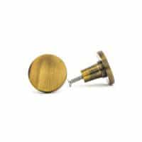 DSC 2085 Antique gold round knob