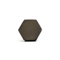 DSC 2125 Charcoal hexagon knob