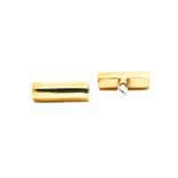 DSC 2139 polished gold t bar pull