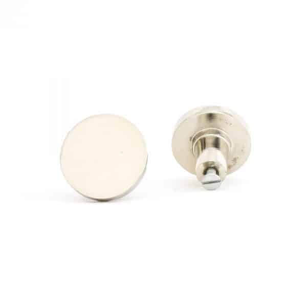 Silver Circle Iron Knob - Silver Circle Iron Knob