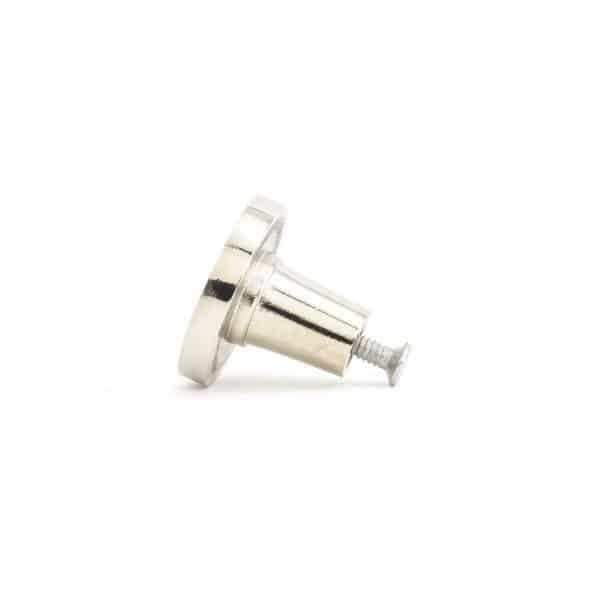 Silver Circle Iron Knob - Silver Circle Iron Knob