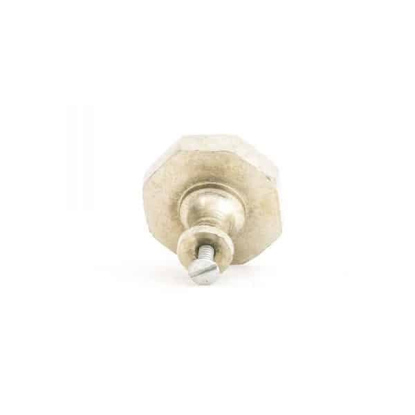 Silver Octagon Prism Knob - Silver Prism Knob