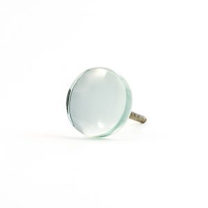 Mirrored Circle Glass Knob