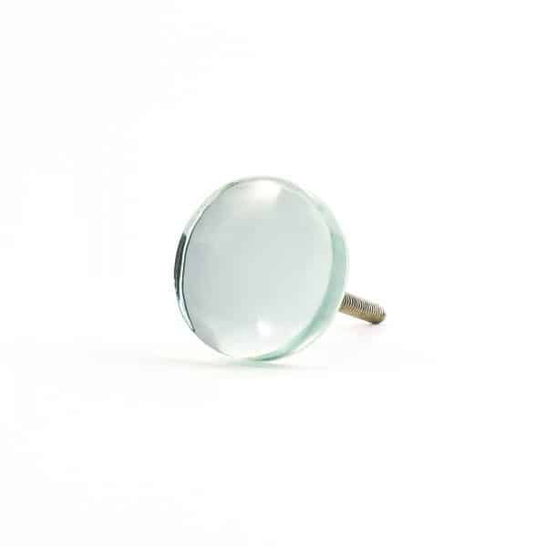 Mirrored Circle Glass Knob