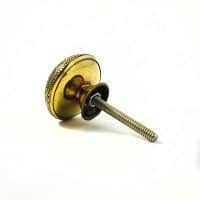 brass peacock knob 8 1