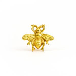 Brass Gold Bee Knob