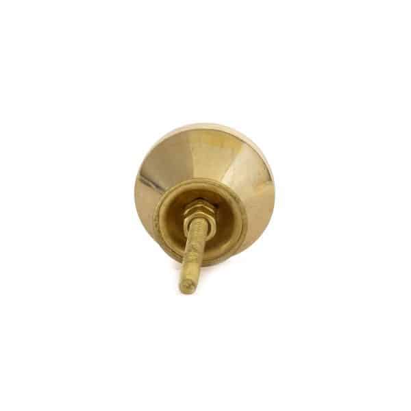 Gold and Black Shell Infinity Knob