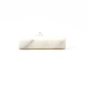 Cylindrical White Marble Pull Cylindrical White Marble Pull