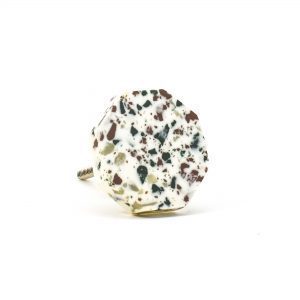 Octagon Resin Terrazzo Knob Octagon Resin Terrazzo Knob