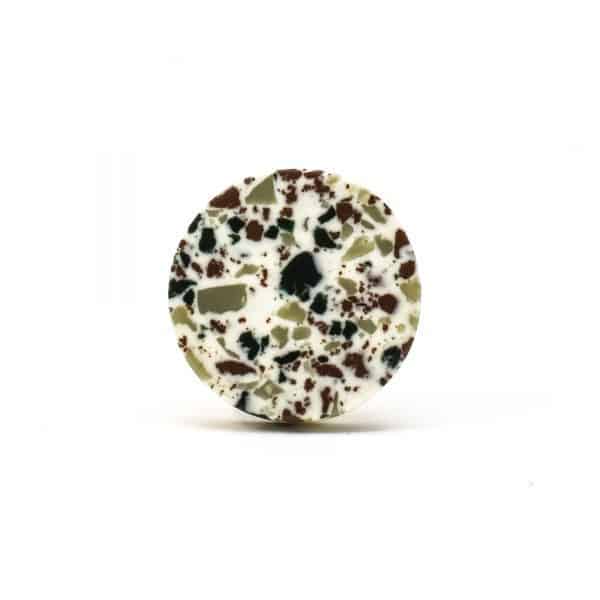 Circle Resin Terrazzo Knob - Circle Resin Terrazzo Knob
