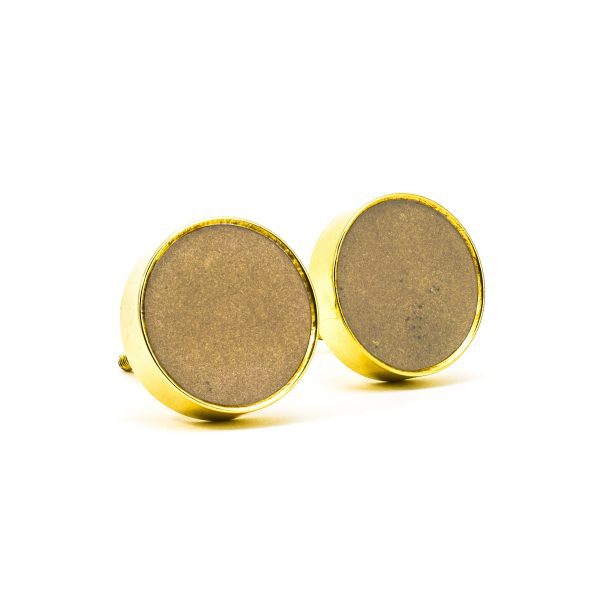 Sandstone Brass Knob - Sandstone Brass Knob