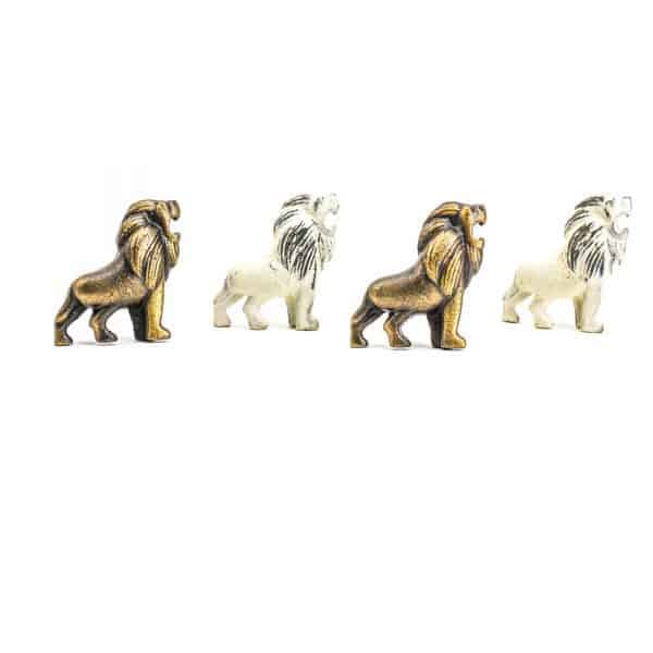 Rustic White Lion Knob - Rustic White Lion Knob