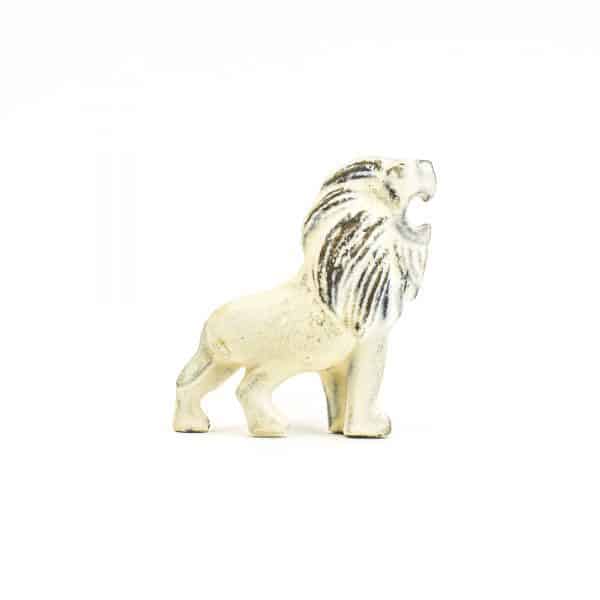 Rustic White Lion Knob - Rustic White Lion Knob
