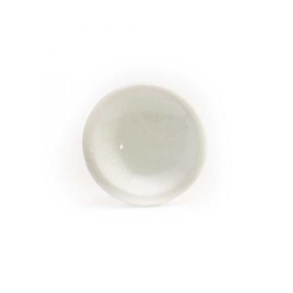 White Ceramic Disc Knob