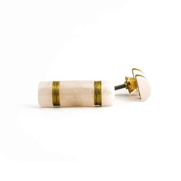 Gold Metal Wrapped Resin Pull