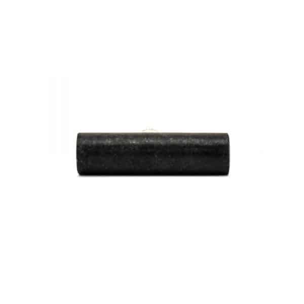Cylindrical Black Marble Pull