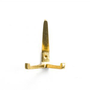 Gold 3-Point Wall Hook