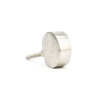 DSC 3173 Round comtemborary silver iron knob