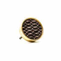 DSC 3387 round pattern brass knob