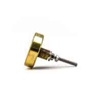 DSC 3388 round pattern brass knob