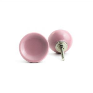 Blush Pink Ceramic Disc Knob