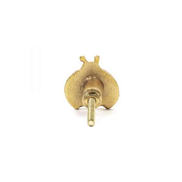 Gold Ladybug Knob - Gold Ladybug Knob