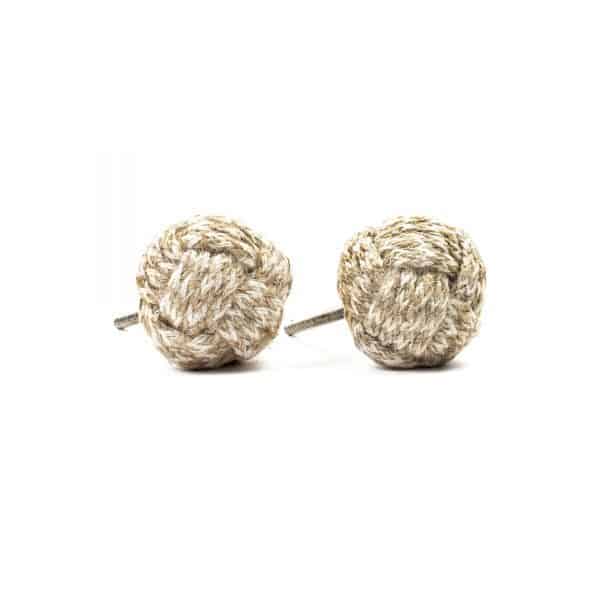 Jute and Cotton Weaved Knob
