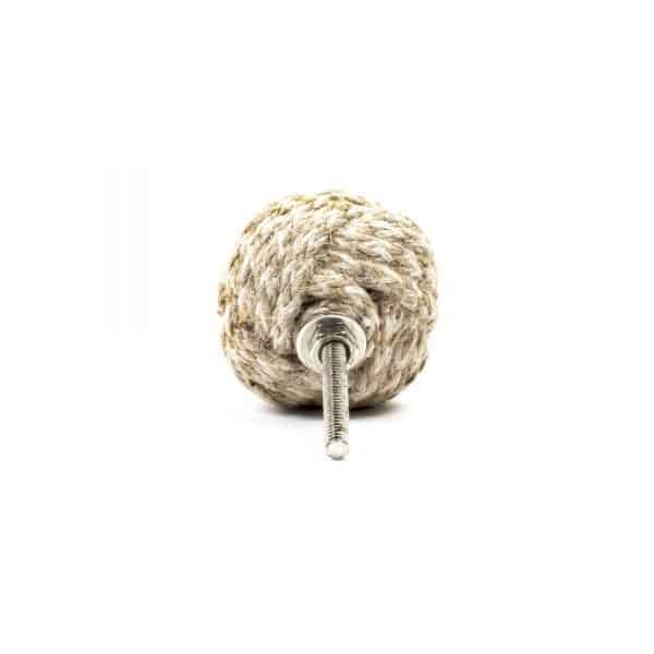 Jute and Cotton Weaved Knob