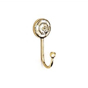 Small Gold and Pearl Target Wall Hook