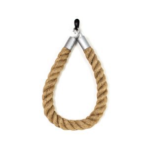 Jute Rope Curtain Tie Back with Clasp