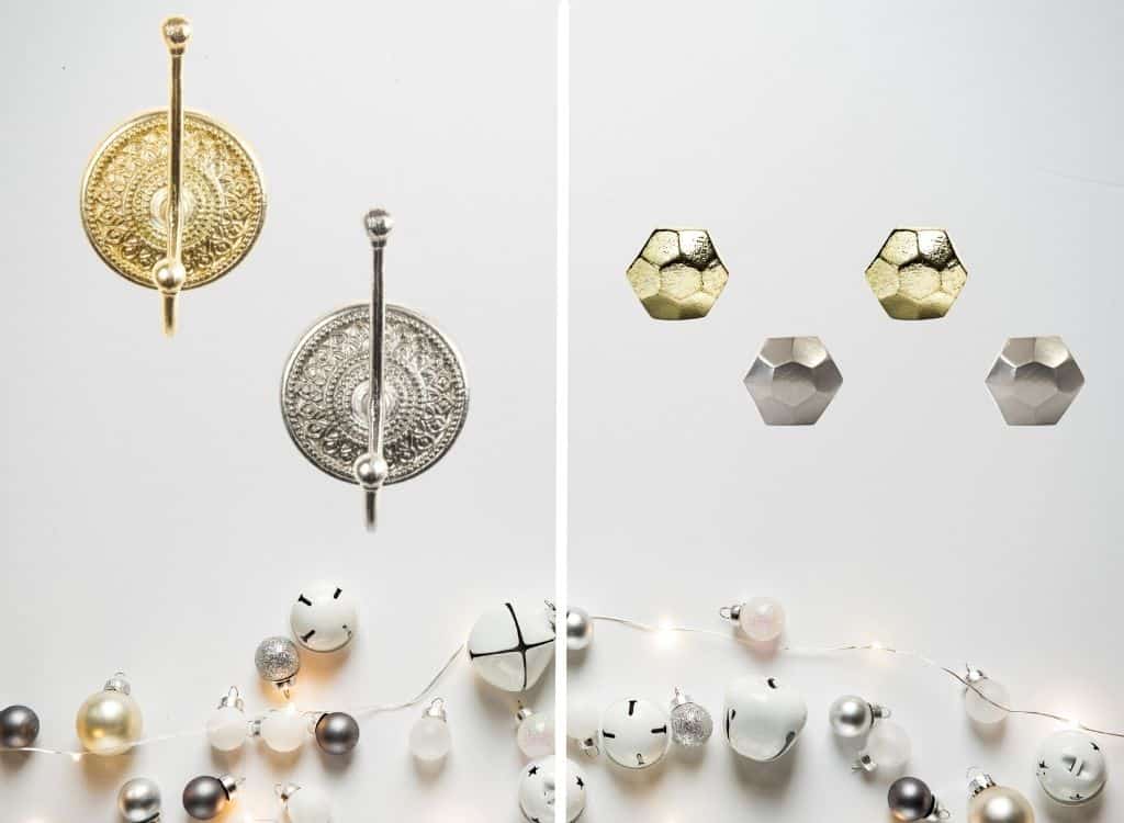 Gold and silver2 Do.Up 2 - 6 Ways to Add the Christmas Spirit to Your Home