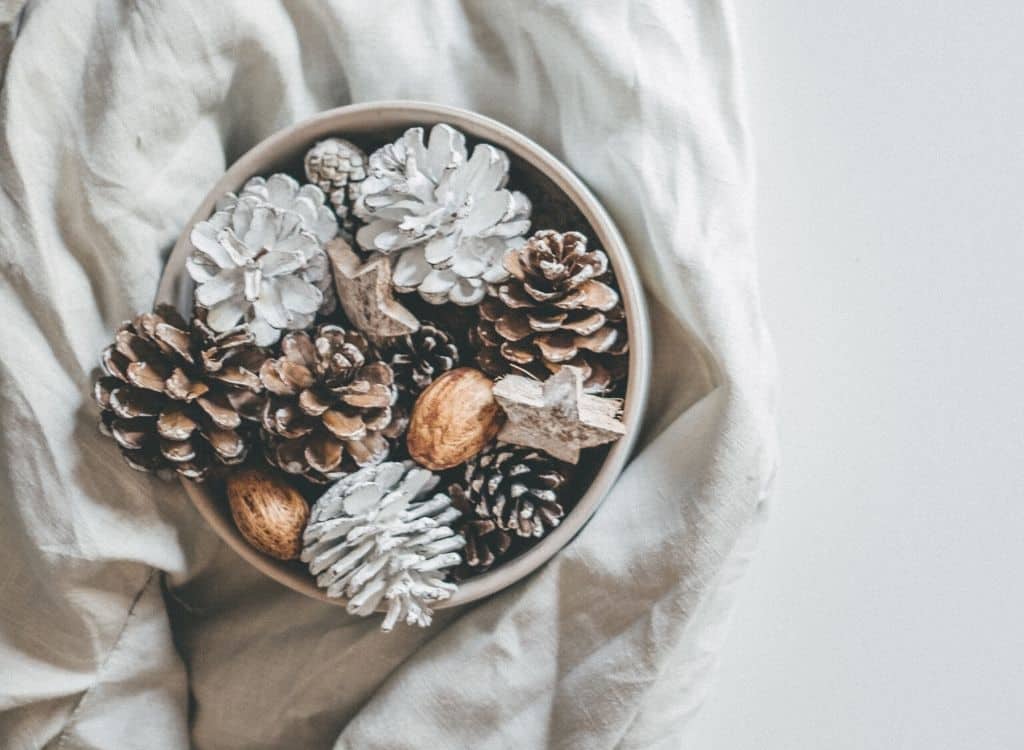 pinecones 2 xmas blog - 6 Ways to Add the Christmas Spirit to Your Home