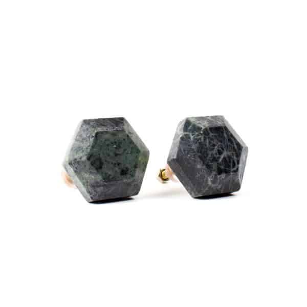 Green Granite Hex Knob - Green Granite Hex Knob
