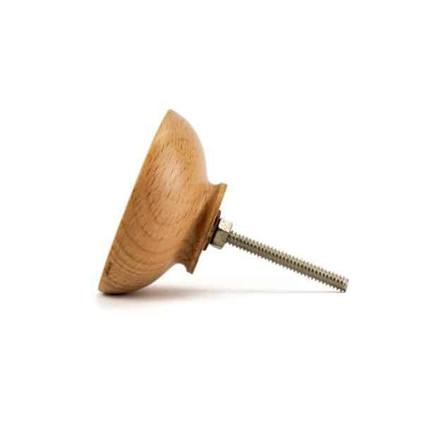 Bohemian Feathers Wooden Knob