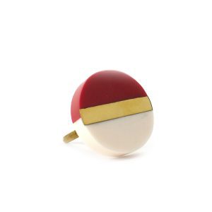 Red and White Splicer Knob