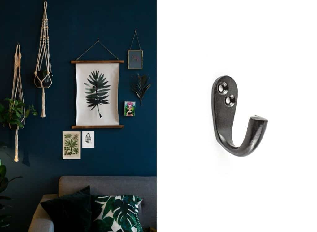 wall hook 1 - How to use Wall Hooks for Creative Winter Storage