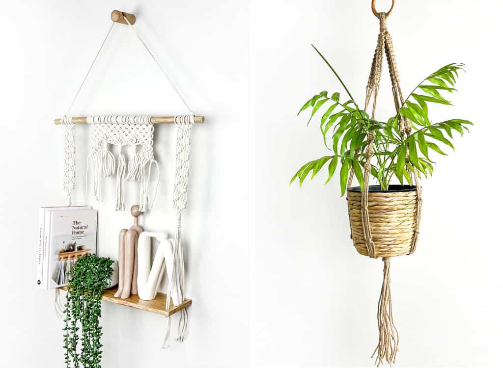 interior decorating plant hangers